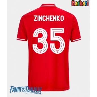 Nottingham Forest Oleksandr Zinchenko #35 Tricou Fotbal Replică 2025-26 Barbati Acasa
